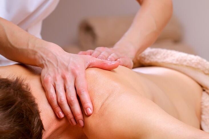 Cervical osteochondrosis massage